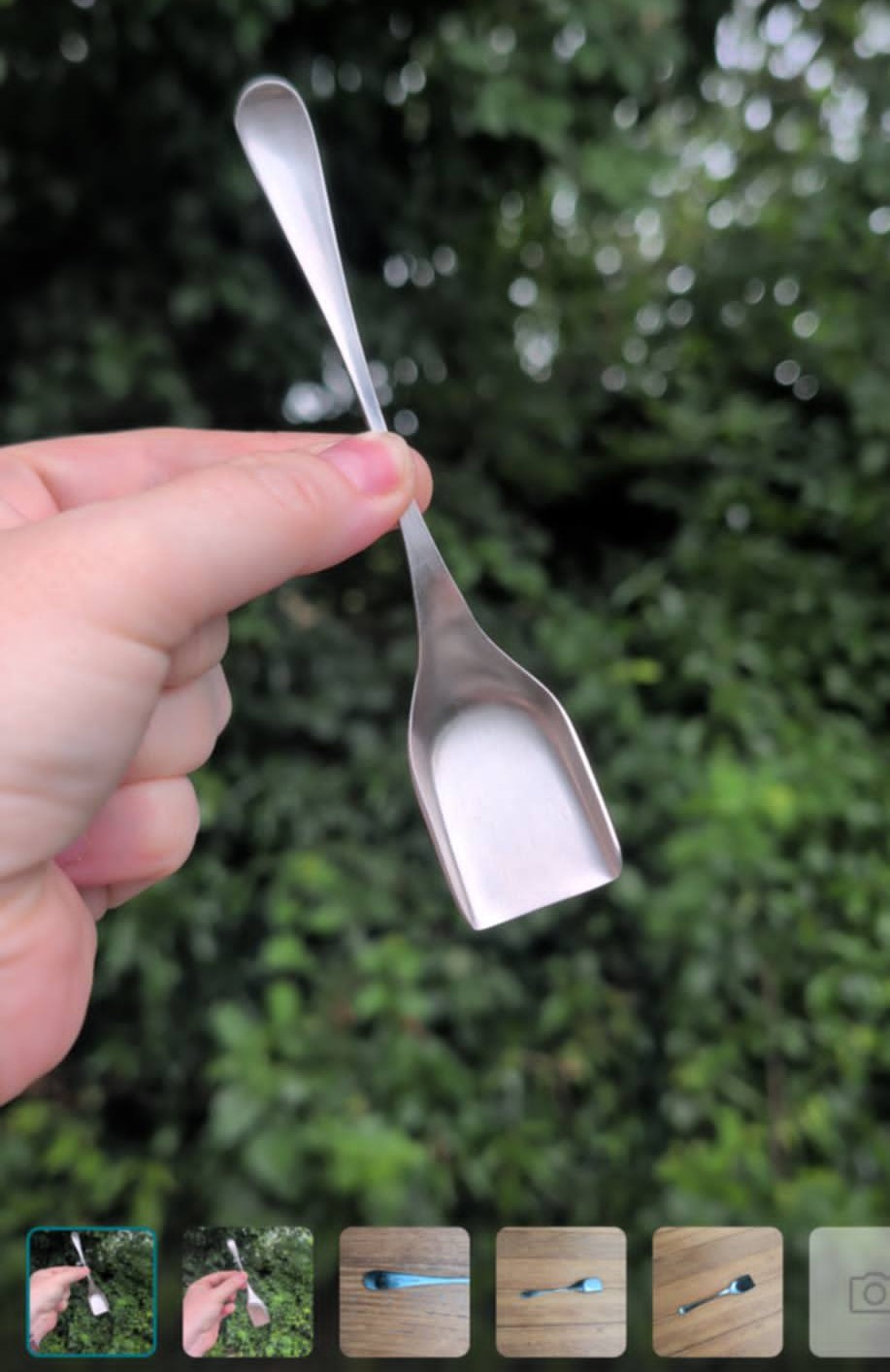 Cutlery listing also removed by Vinted